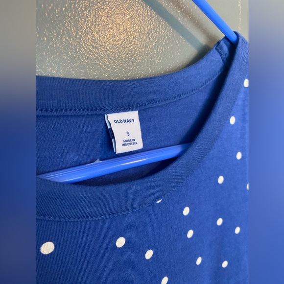 Old Navy - NWT Blue Polka Dot Dress - S - Picture 2 of 5